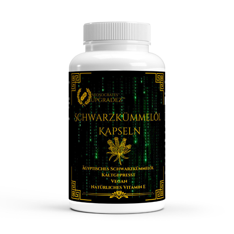 Ägyptisches Schwarzkümmelöl - 240 vegane Softgels